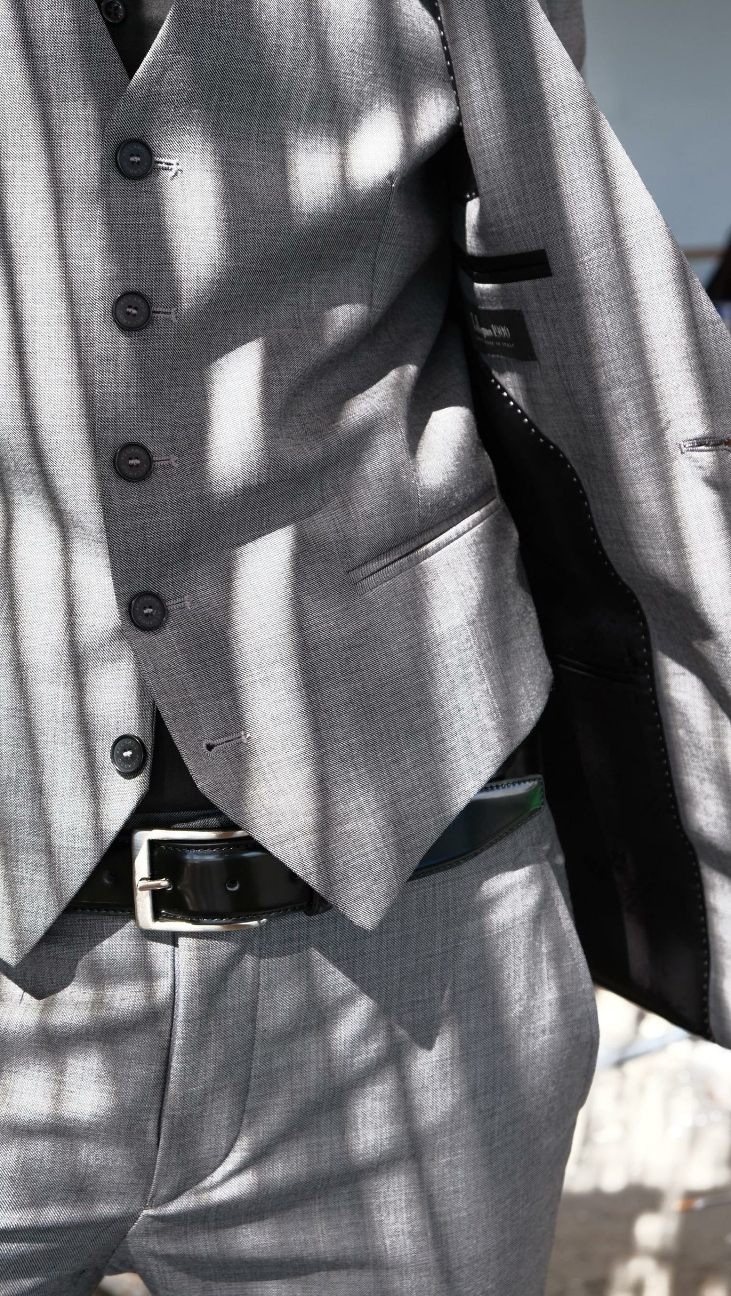 ACCARDO – Abito Uomo 3 Pezzi Grigio Elegante e Fresco - immagine 6