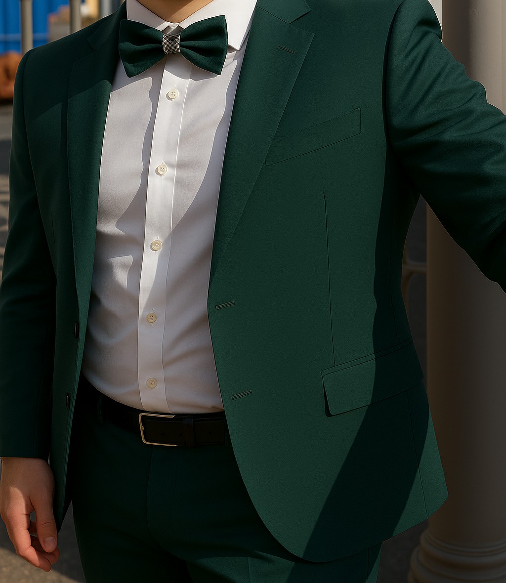 ACCARDO – Abito Uomo Verde Scuro - immagine 2